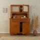 1930s Art déco kitchen cabinet