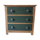 Vintage wood and green dresser