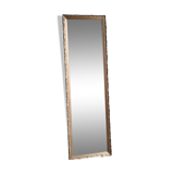 Miroir doré en stuc 150x46cm