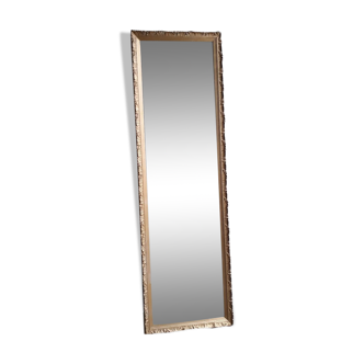 Golden stucco mirror 150x46cm
