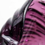 Purple murano glass ashtray