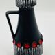 Vase Schlossberg Isle Stéphan black red vintage