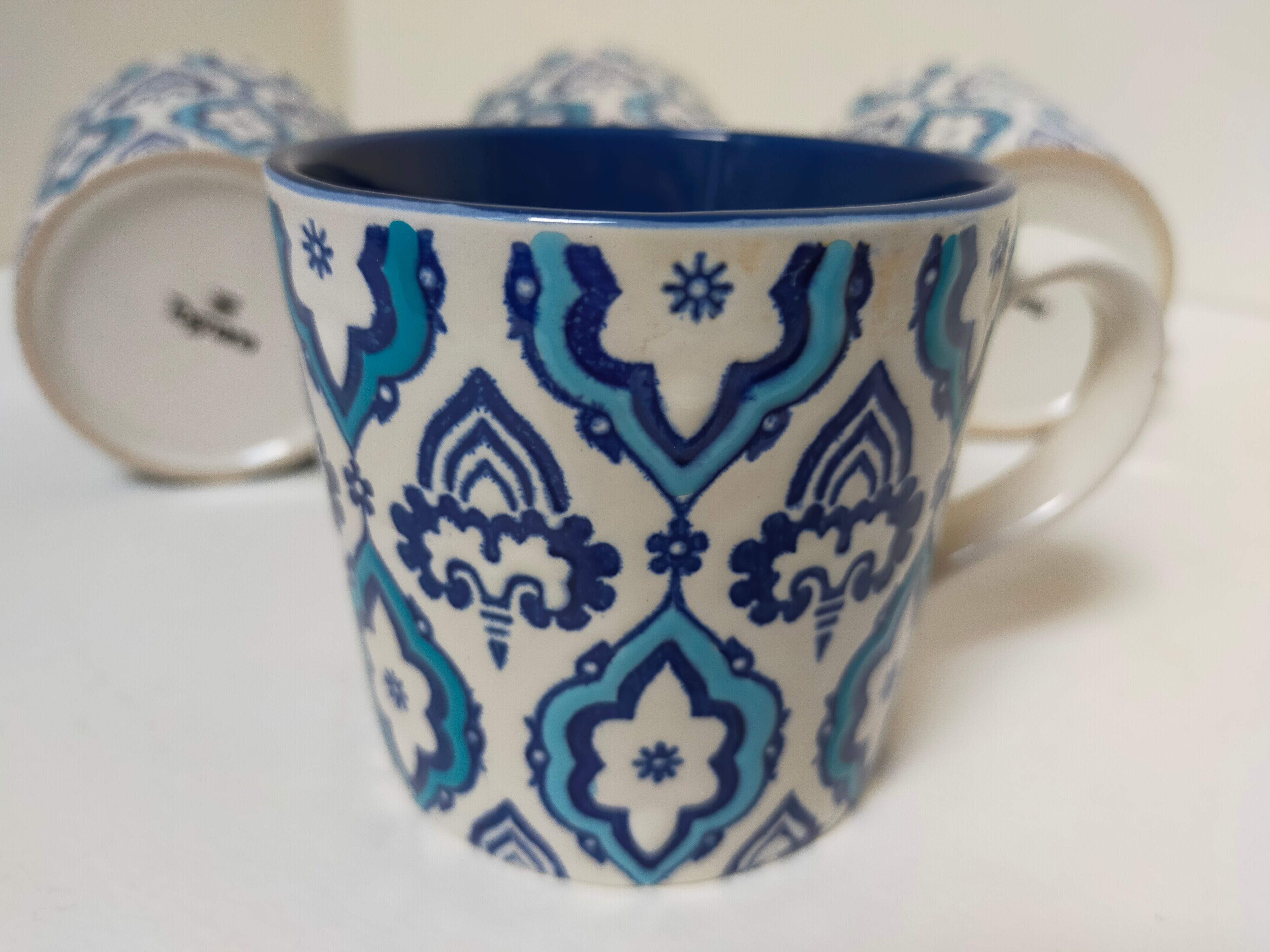 set of 4 cups Blue Tognana