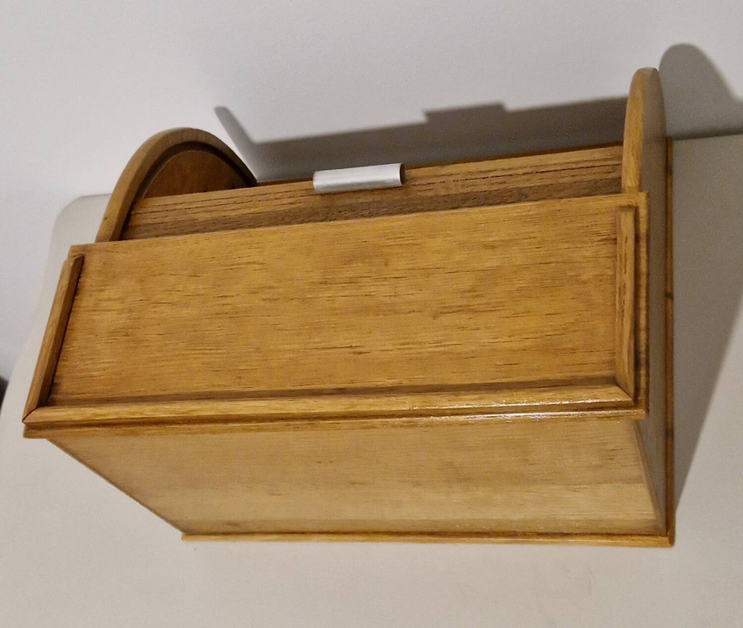 Old oak curtain storage file