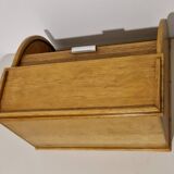 Old oak curtain storage file