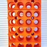 Bottle rack Curver space age 70s