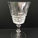 6 assorted crystal wine glasses