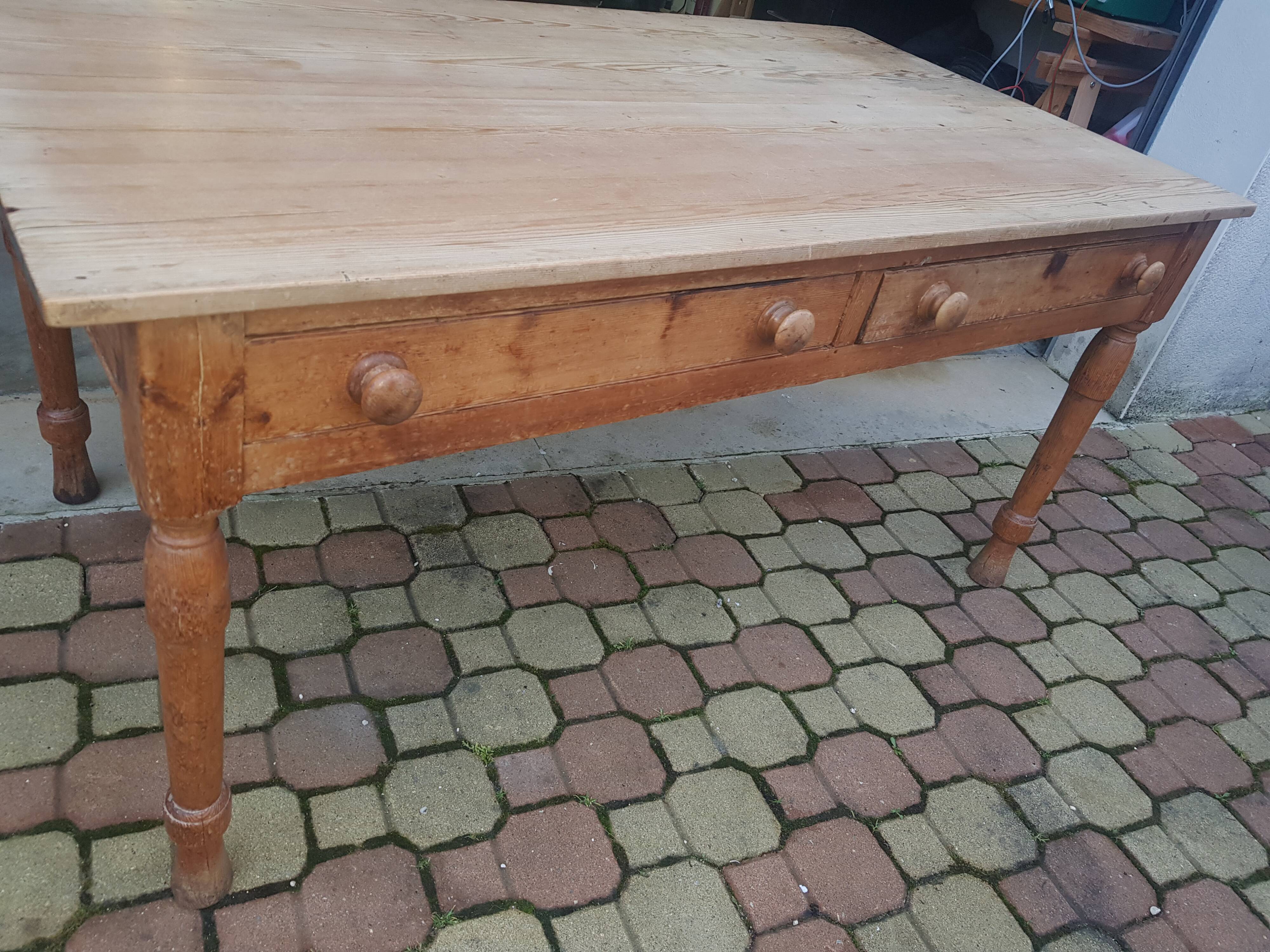 Old farm table