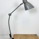 Large Grey Industrial Workshop Table Lamp, 1960s