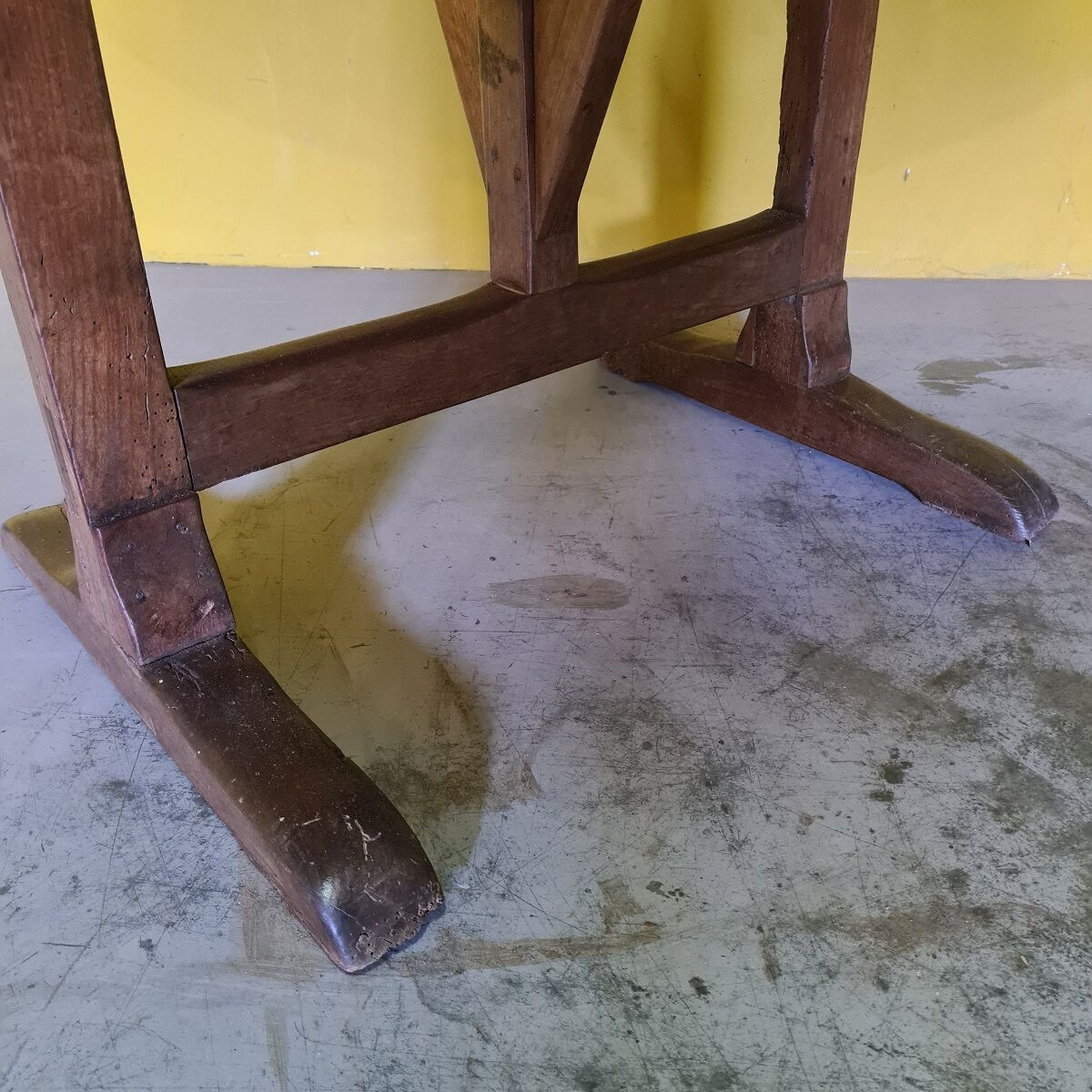 French wine table, called table vigneron, from the late 1800s