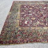 Tapis persan tabriz ancien vers 1920 260x380cm