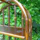 Bamboo wicker bookshelf