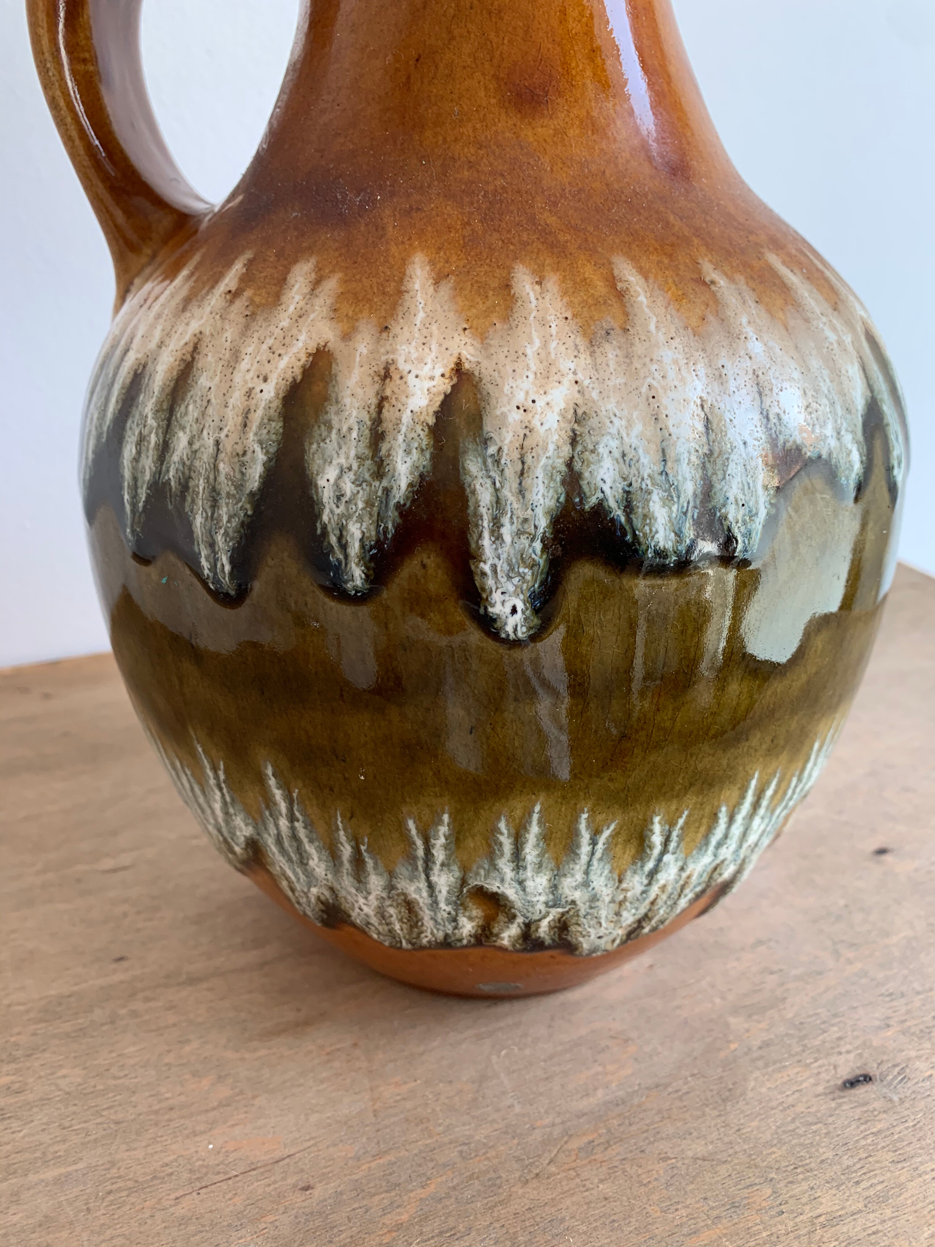 Pottery Vase West Germany, 1960s