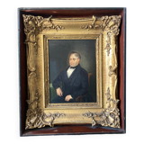 Portrait signé et daté 1853
