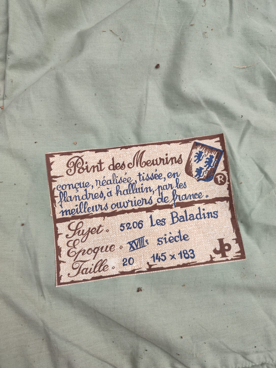 Tapestry Point des Meurins