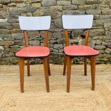 Pair of Formica chairs