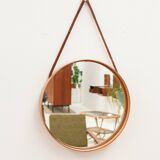 Miroir de Glasmäster Markaryd, Suède, années 1950