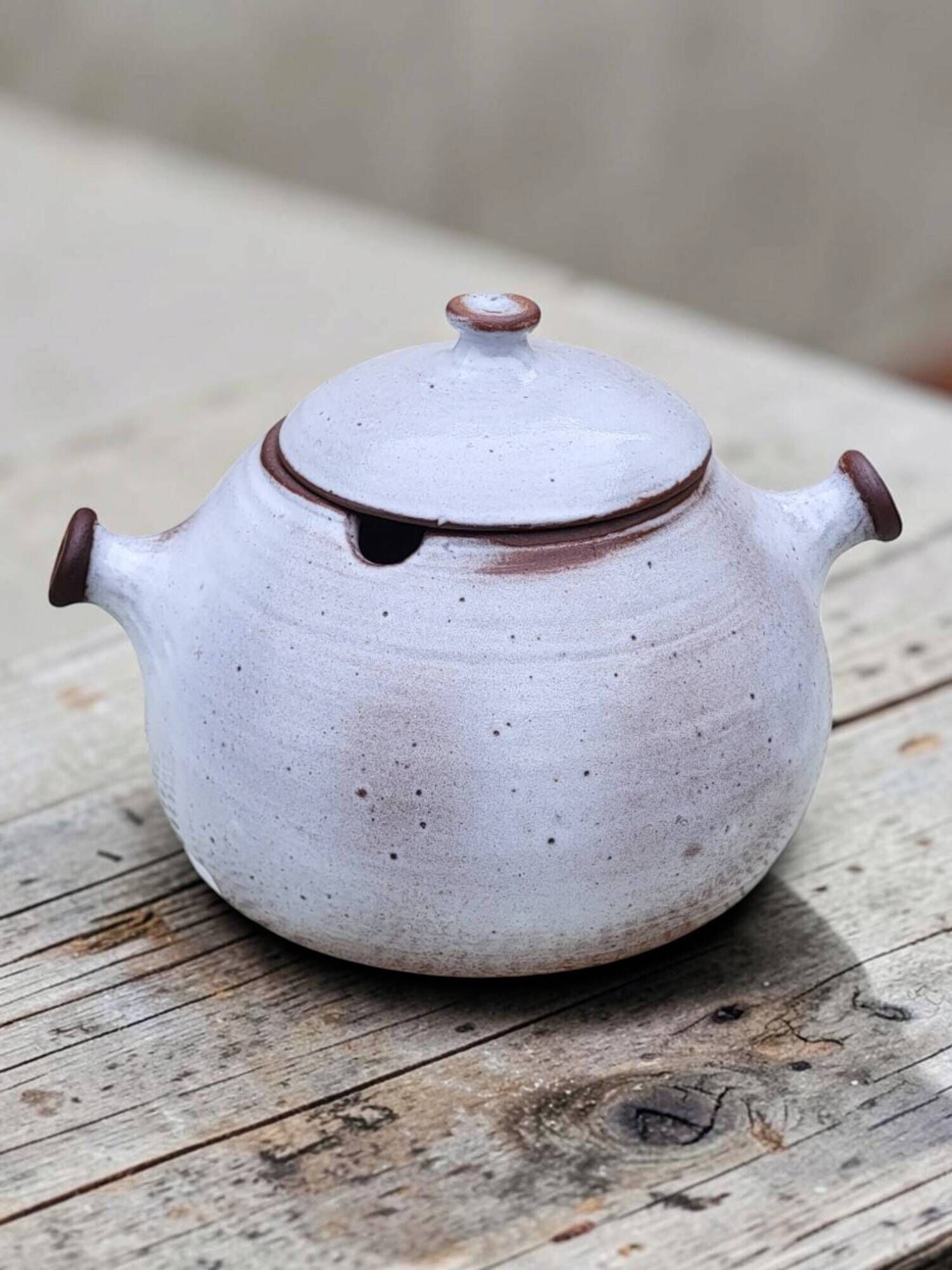 Stoneware soup tureen Ratilly J&N Pierlot / Puisaye