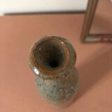 Vase en grès pyrite signé Cordier 1974