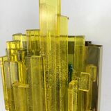 Pair of brutalist wall lights, Claus Bolby for Cebo Industri, Denmark, 1970.