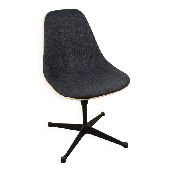 Chaise Eames Herman Miller - Fibre de verre pivotante réglable - 1960