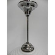 Suspension Deco with white glass sphere