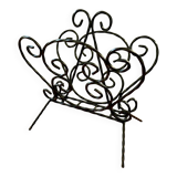 Wrought iron magazine rack