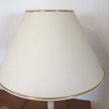 Electrified amber kerosene lamp