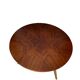 Neyla coffee table in wood and marquetry