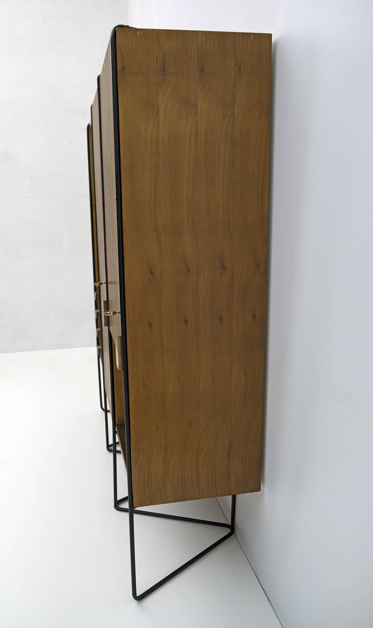 Taichiro Nakai Teak Wall Cabinet by Consorzio La Permanente Mobili, 1950s