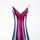Vase, verre de Murano, design italien, années 1960, fabriqué en Italie