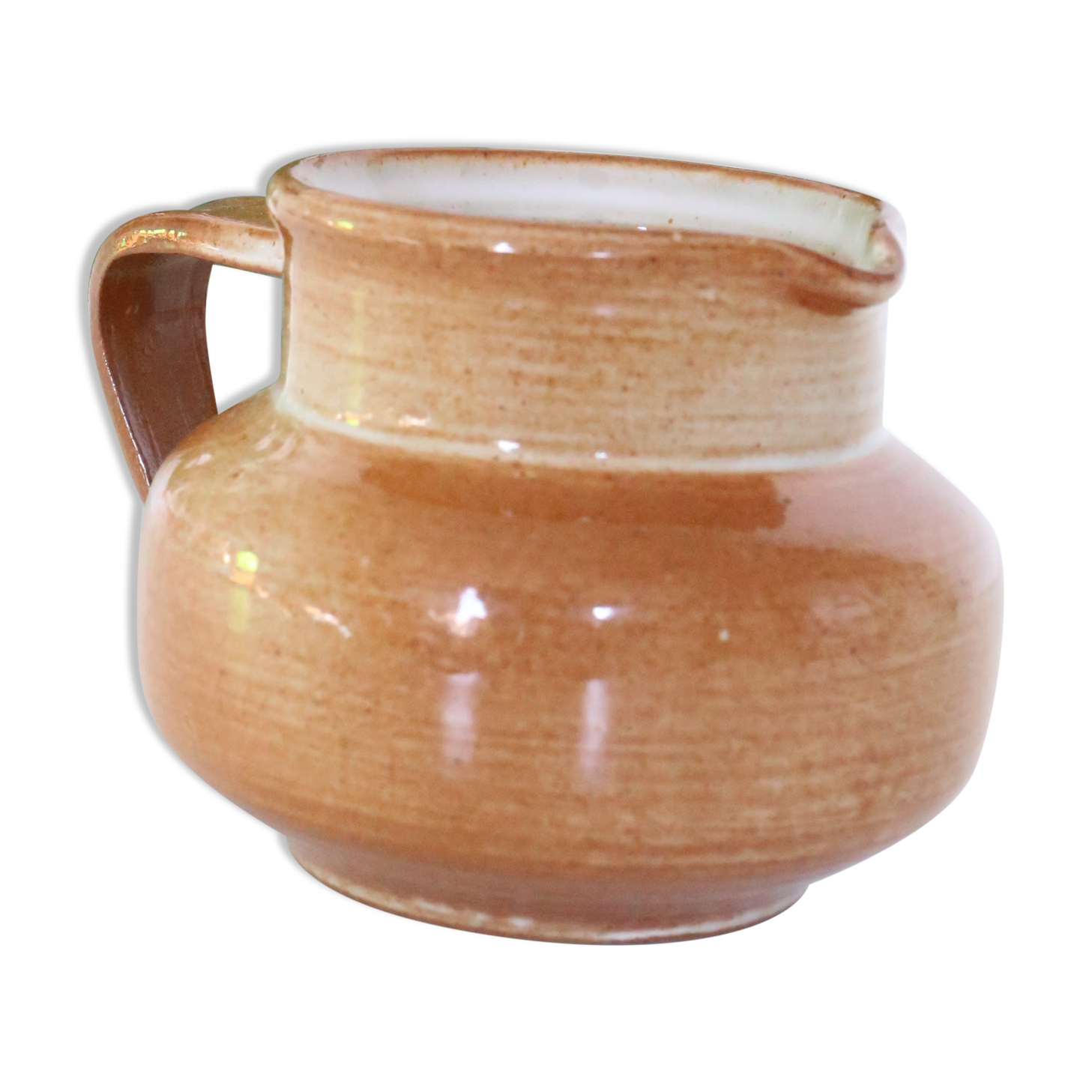 Pot à lait en grès, poterie Mongolfier, France