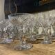 Beau lot de verres en cristal de Saint Louis
