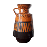 Large vintage Brutalist ceramic floor vase, 1970s