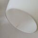 Ensemble d'applique murale support bois et globe opaline blanche vintage
