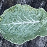 Dishes (set of 2) Bordallo Pinheiro cabbage slush