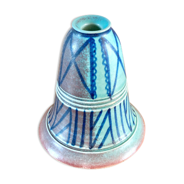 Stoneware candle holder