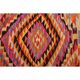 1970s Vintage Turkish Hand-Knotted Wool Cotton Orange Runner Rug 102x330
