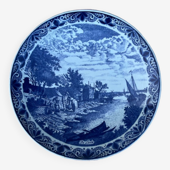 Grande assiette mural Delfts blau