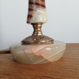 Onyx lamp base