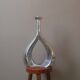 Contemporary design cast aluminum soliflore vase