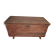 Old solid wooden chest