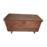 Old solid wooden chest