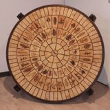 garrigue ceramic coffee table 1970 signed roger capron