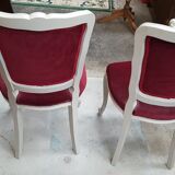 Pair of Louis XV style chairs