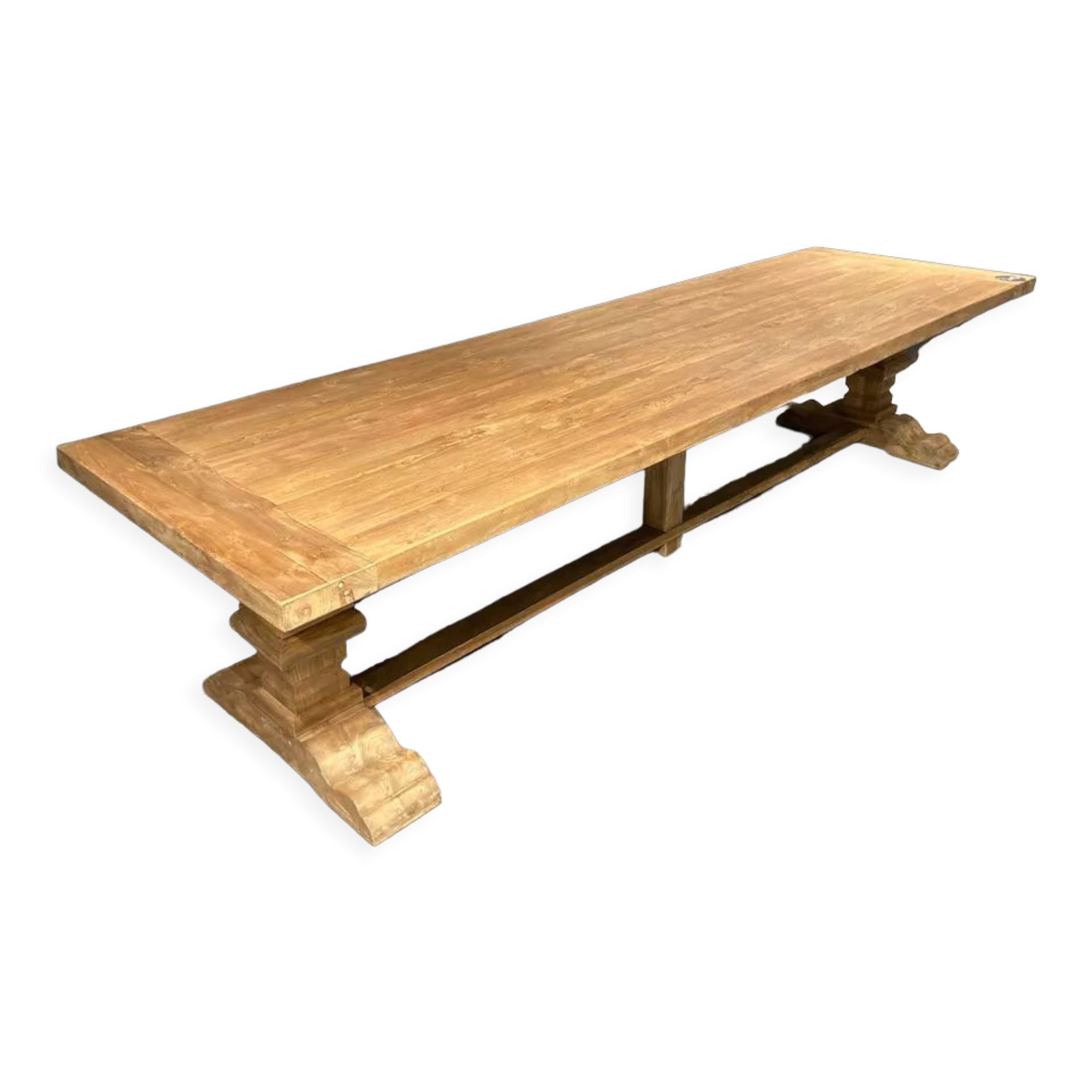 Solid chene table 300 x 100 cm