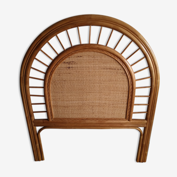 Headboard 90 rattan bamboo