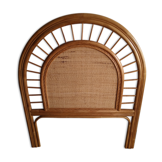 Tête de lit 90cm en rotin bambou