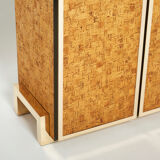 Italian cork and brass sideboard 1770s