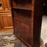 Fine mahogany library of the 1830s Louis-Philippe